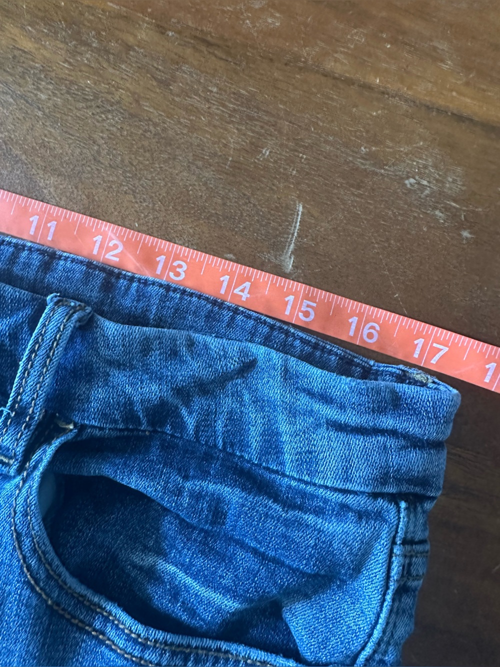 Studio Blue Kenova Skinny Distressed Rolled Jeans Medium Wash Blue Size 32 - Picture 4 of 9